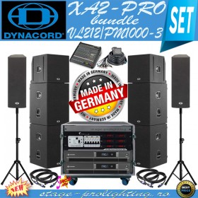 Dynacord XA2-PRO bundle VL212-Powermate 1000-3